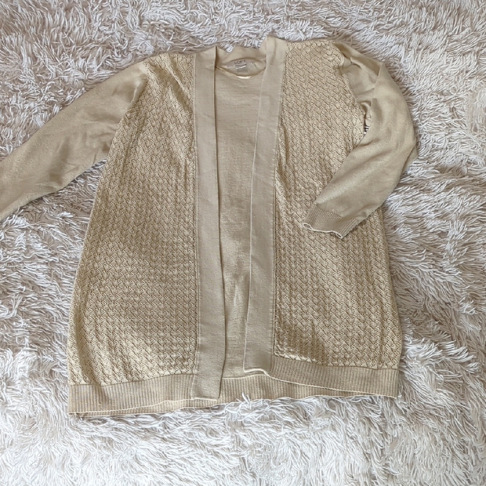Elegant Cream Women's Sweater